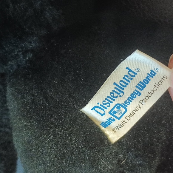 Disneyland Mickey Mouse Walt Disney World Black Plush 9" - Picture 9 of 9